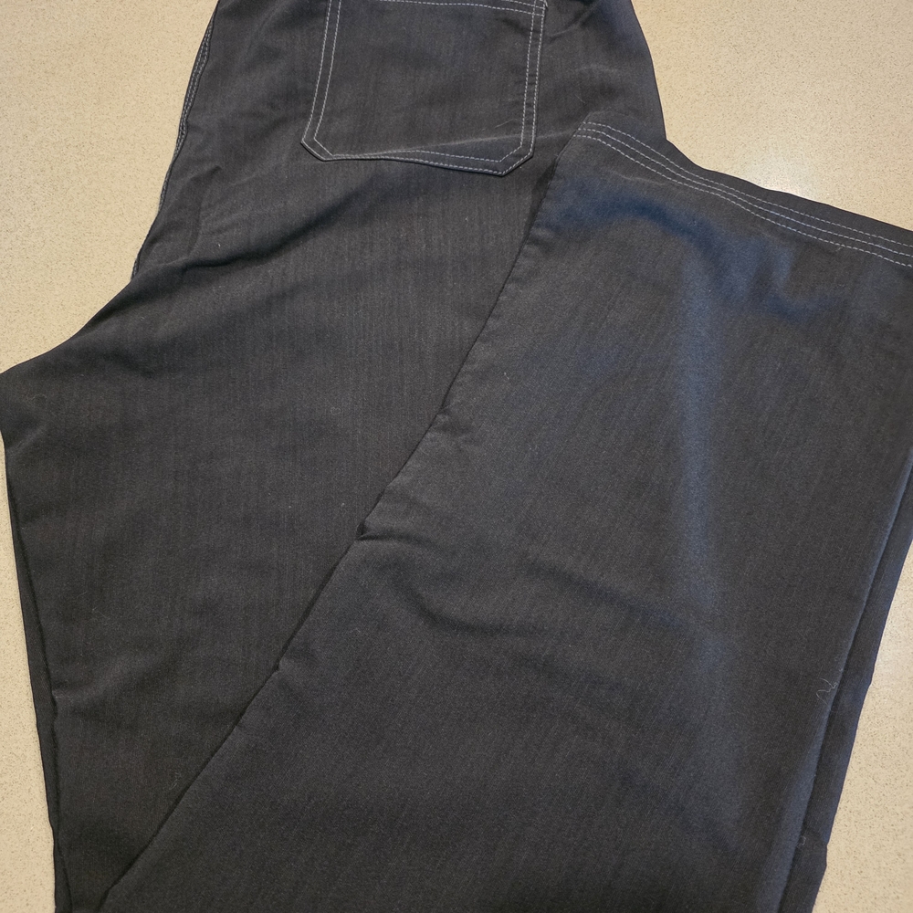 Dickies Black Scrub Pant 2xl Tall
